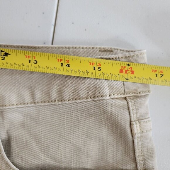 Soft Surroundings Jeans Womens 12 Straight Stretch Comfy Ankle Staple High Rise - Picture 8 of 11